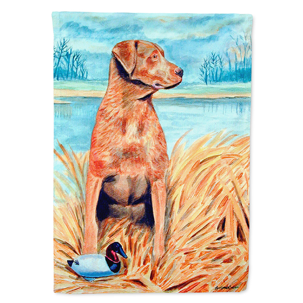 Chesapeake Bay Retriever Flag Canvas House Size  the-store.com.