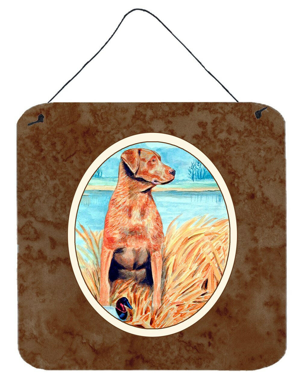 Chesapeake Bay Retriever Wall or Door Hanging Prints 7112DS66 by Caroline&#39;s Treasures