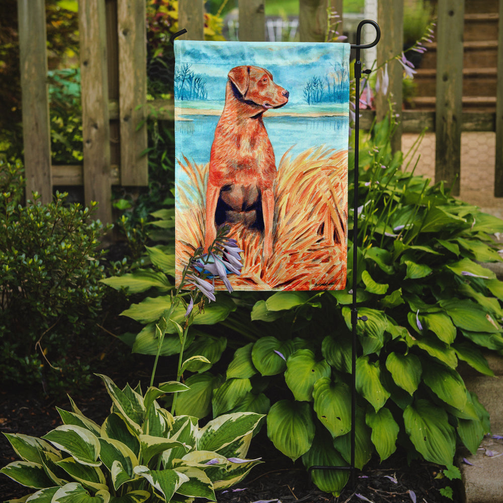 Chesapeake Bay Retriever Flag Garden Size.