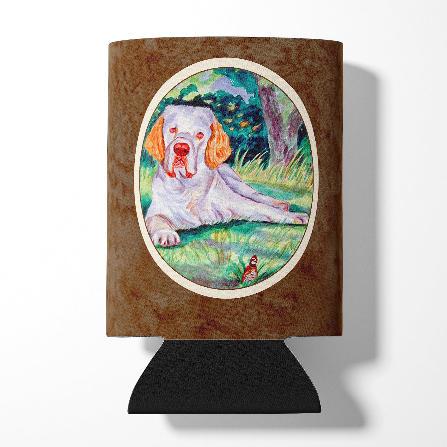 Clumber Spaniel Can or Bottle Hugger 7113CC.