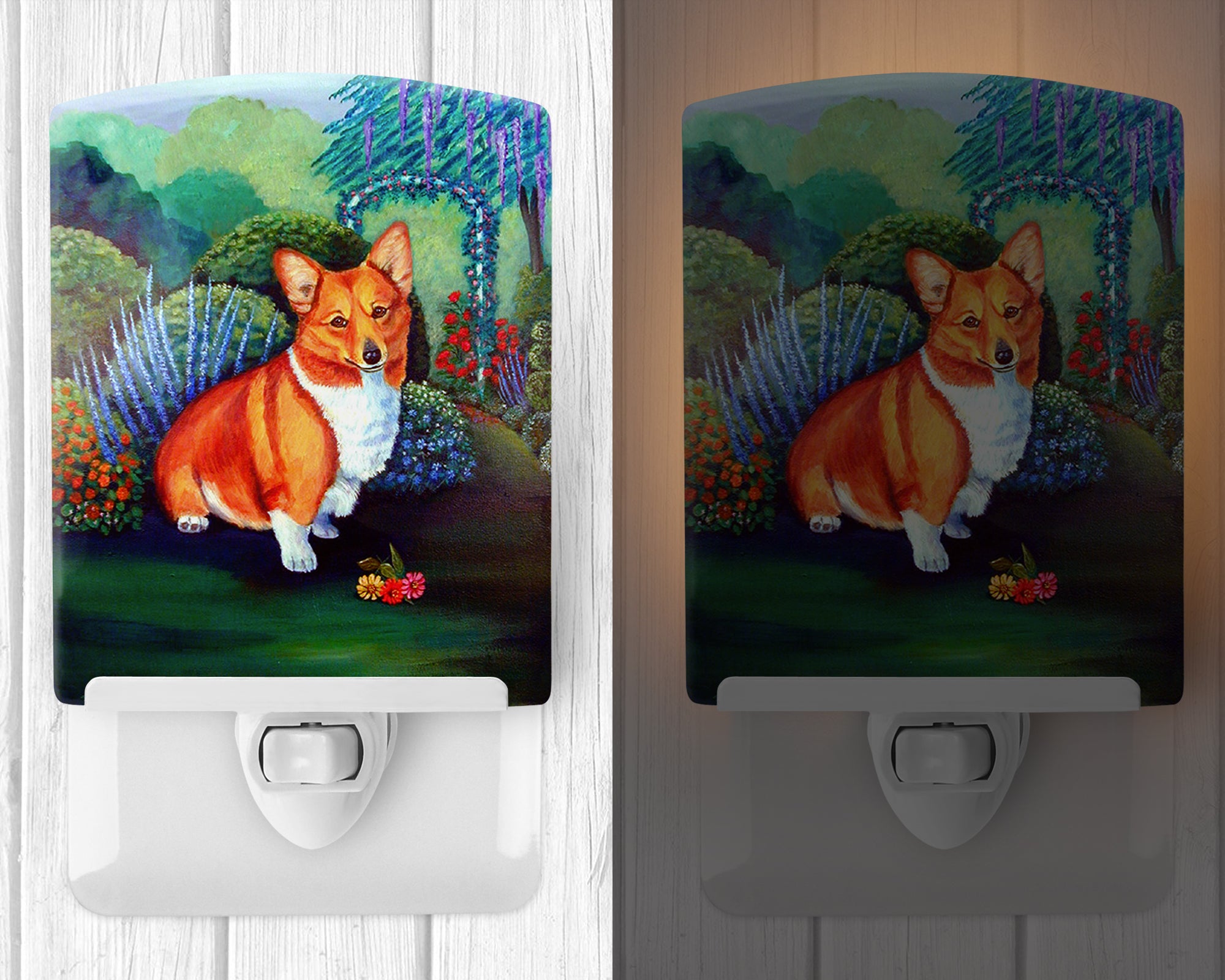 Corgi Ceramic Night Light 7118CNL - the-store.com