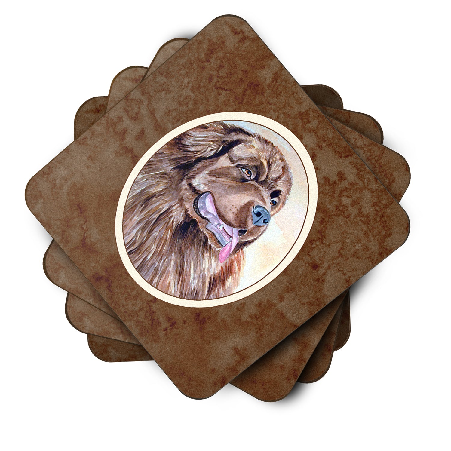 Set of 4 Newfoundland Foam Coasters 7119FC - the-store.com