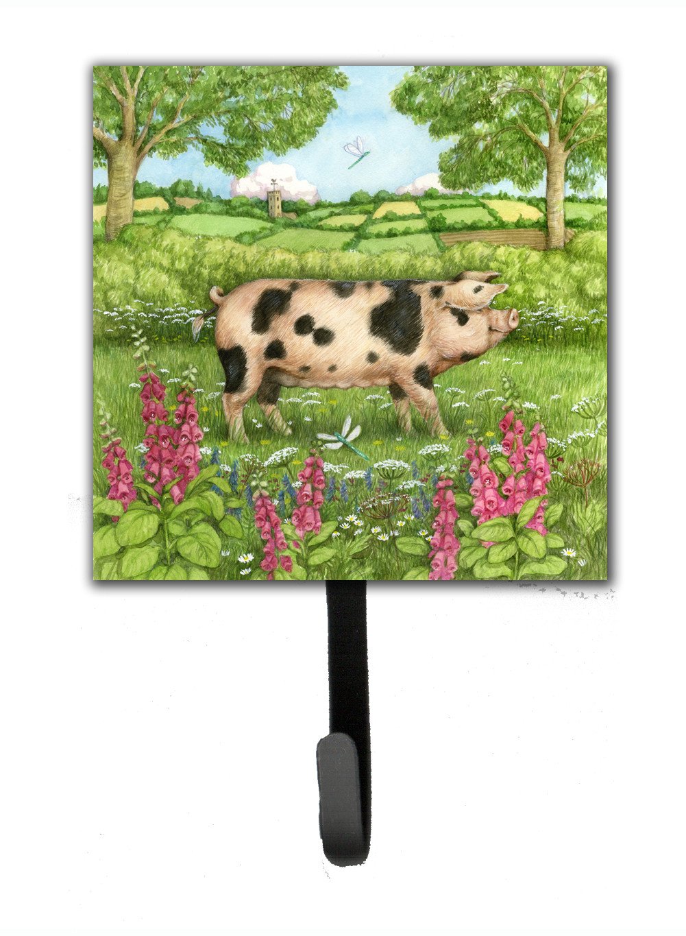 Pigs Meadowsweet by Debbie Cook Leash or Key Holder CDCO0371SH4 by Caroline&#39;s Treasures