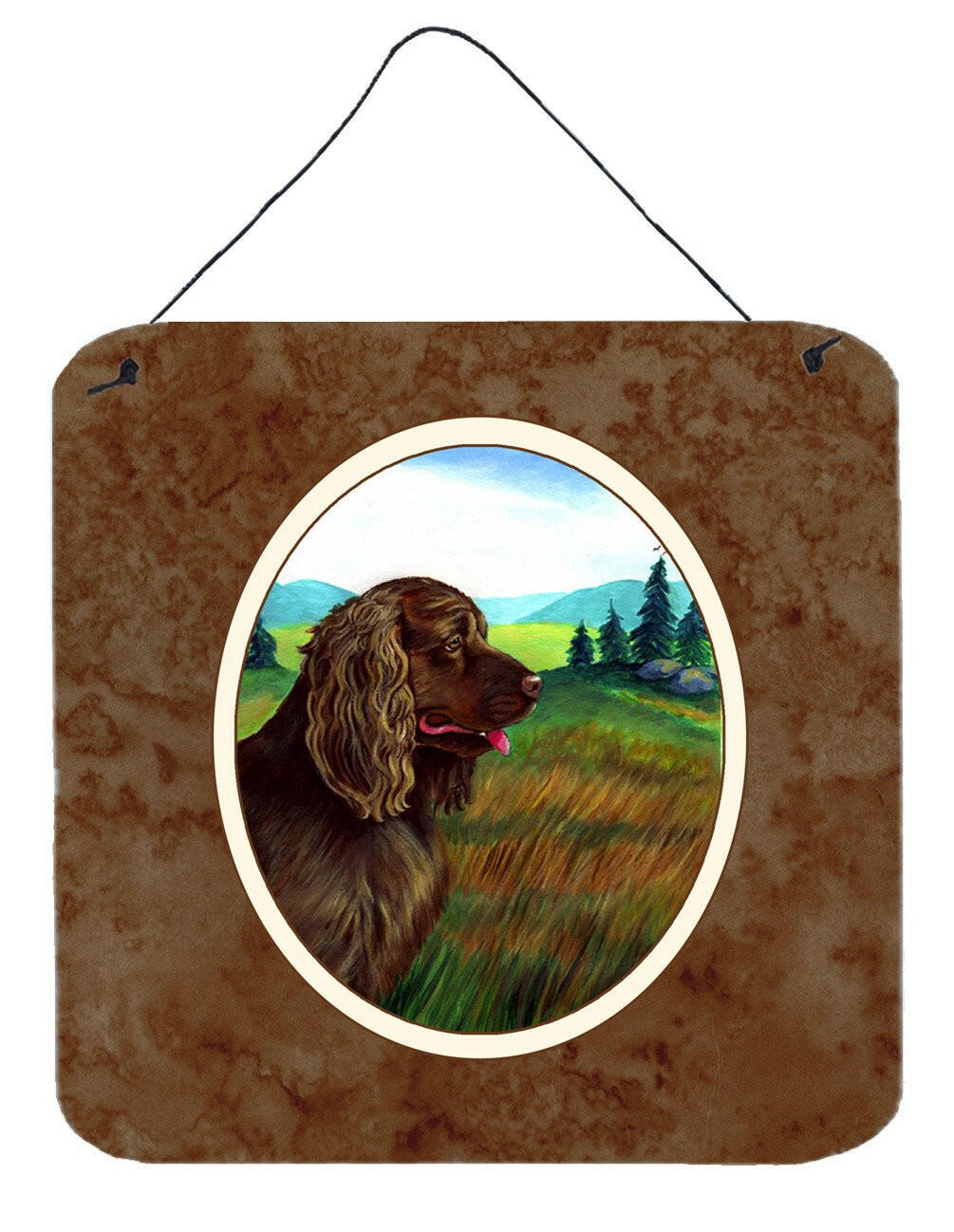 Sussex Spaniel Wall or Door Hanging Prints 7122DS66 by Caroline's Treasures