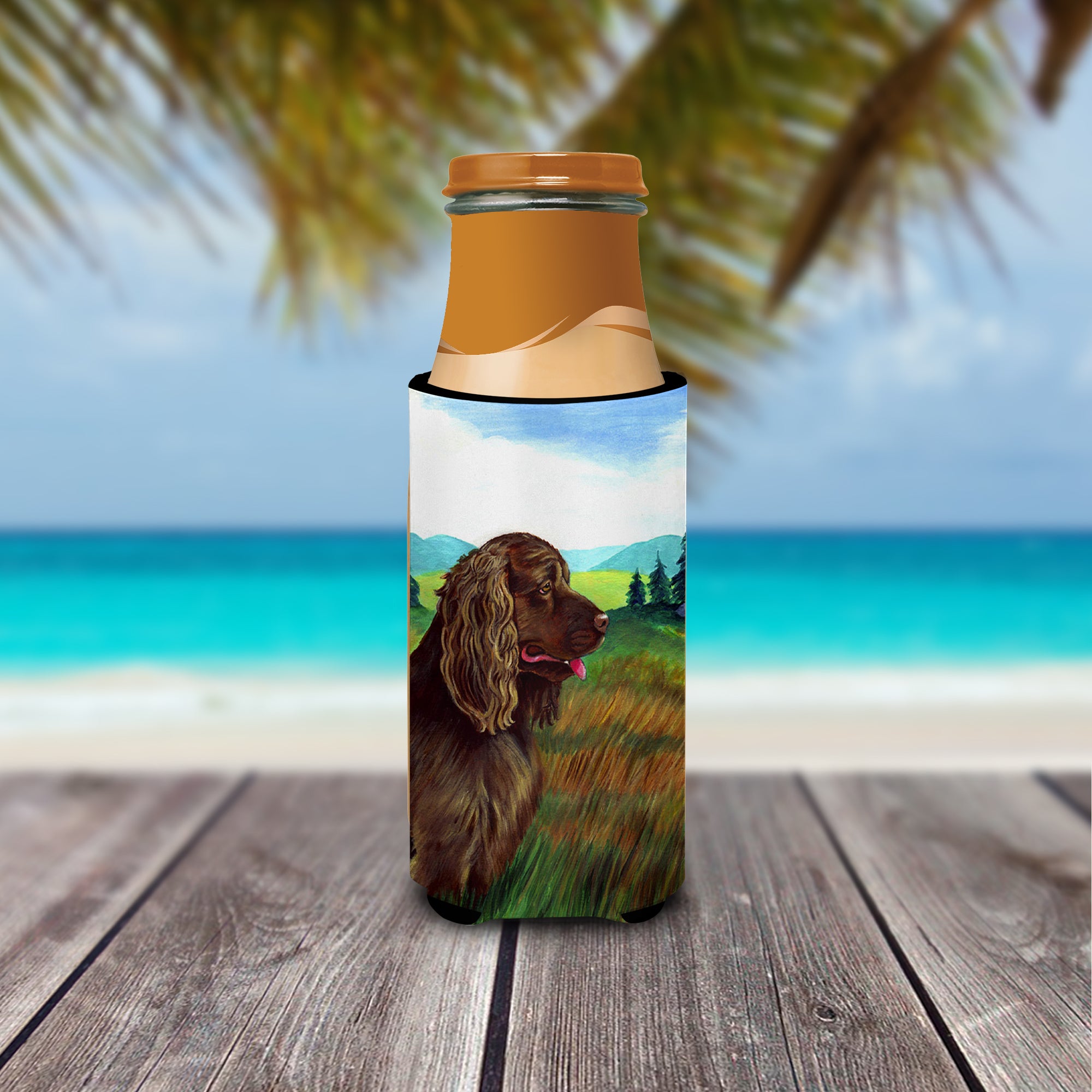 Sussex Spaniel Ultra Beverage Insulators for slim cans 7122MUK.