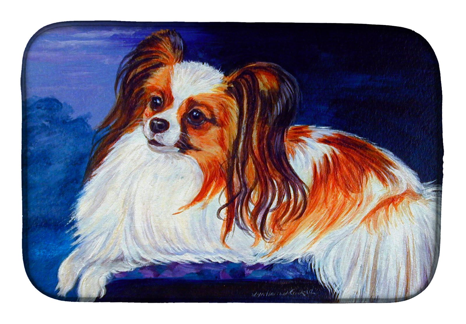 Papillon Dish Drying Mat 7127DDM  the-store.com.