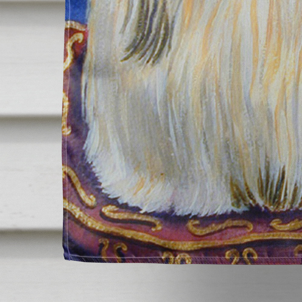 Lhasa Apso Flag Canvas House Size  the-store.com.