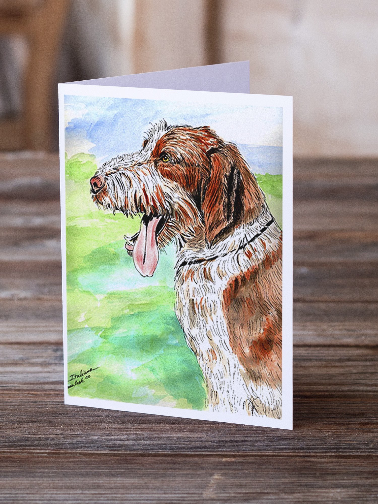 Buy this Italiano Spinone Greeting Cards and Envelopes Pack of 8