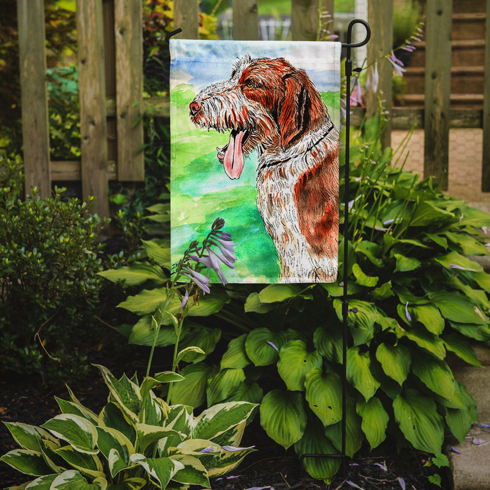 Italiano Spinone Flag Garden Size.