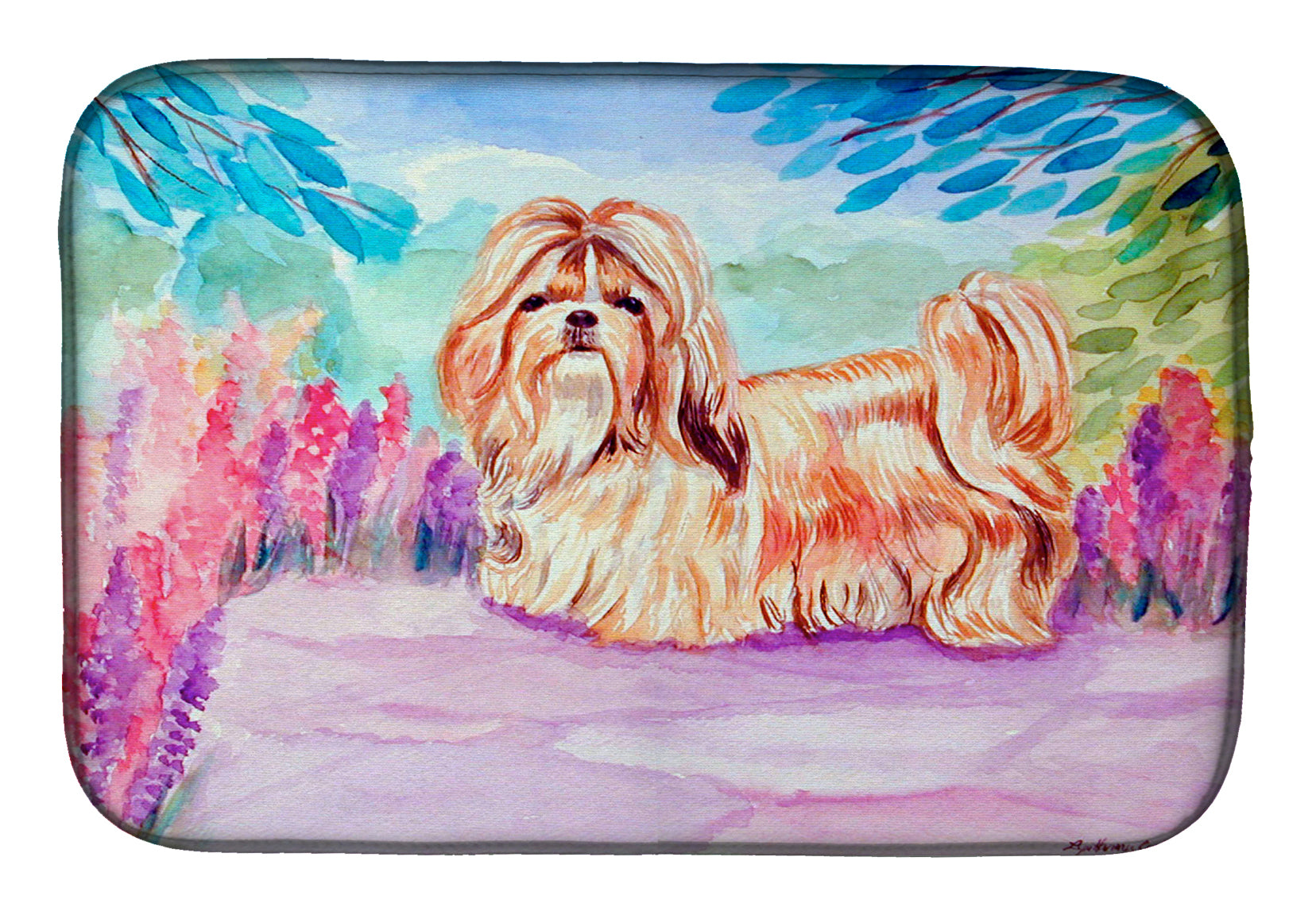 Shih Tzu Dish Drying Mat 7136DDM  the-store.com.