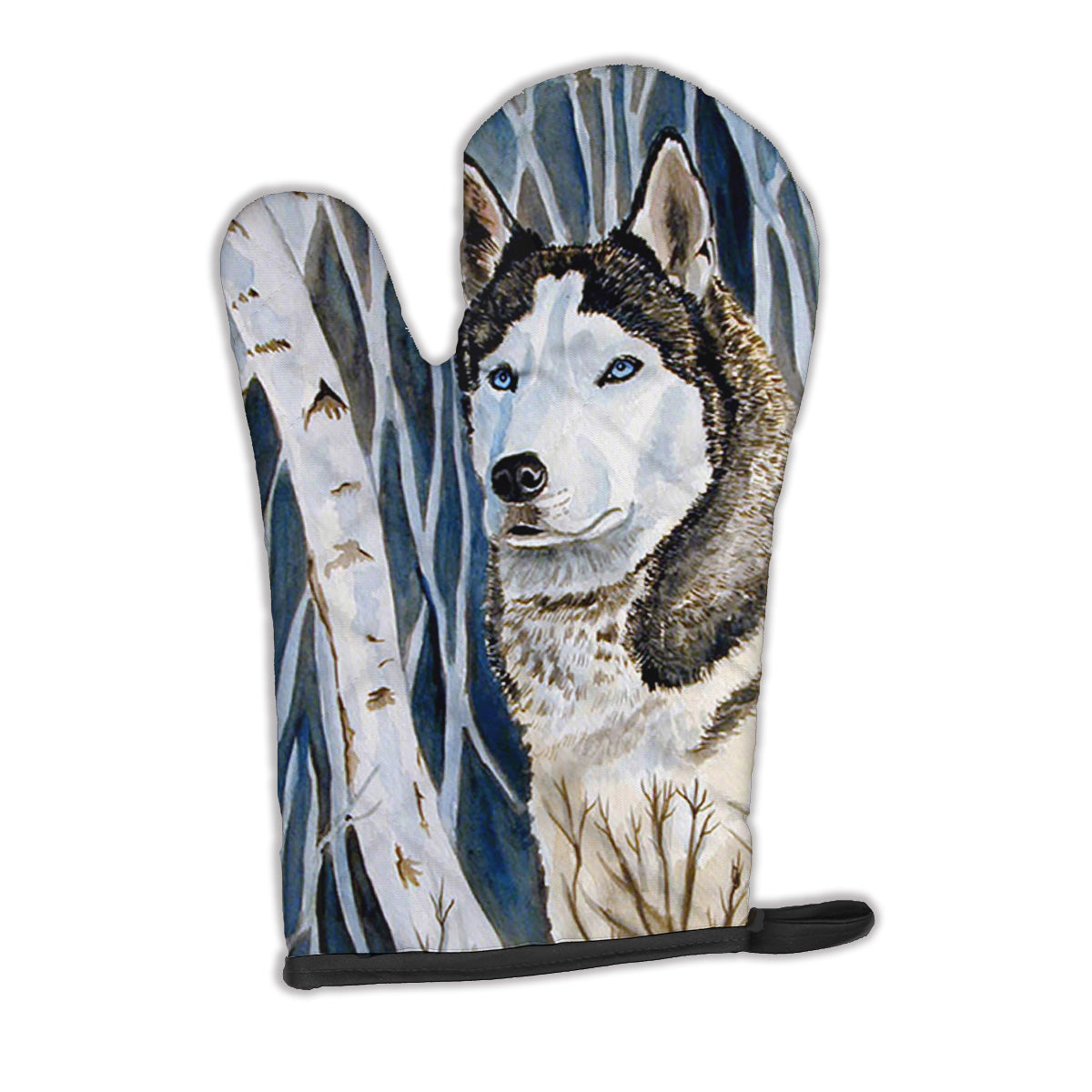 Siberian Husky Oven Mitt 7137OVMT  the-store.com.