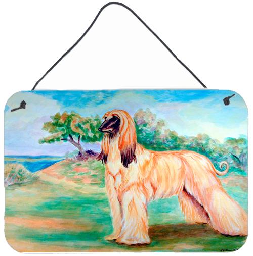 Afghan Hound Aluminium Metal Wall or Door Hanging Prints by Caroline&#39;s Treasures