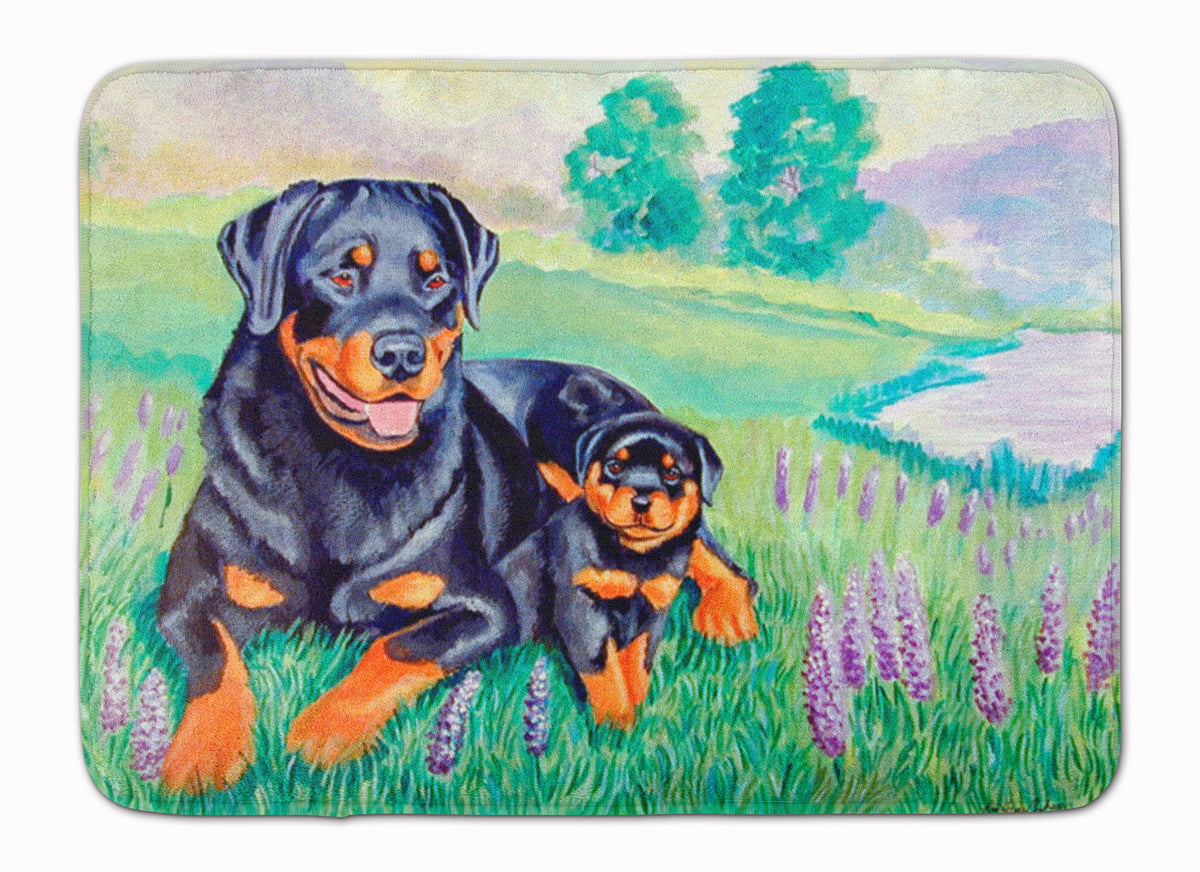 Rottweiler Machine Washable Memory Foam Mat 7141RUG - the-store.com