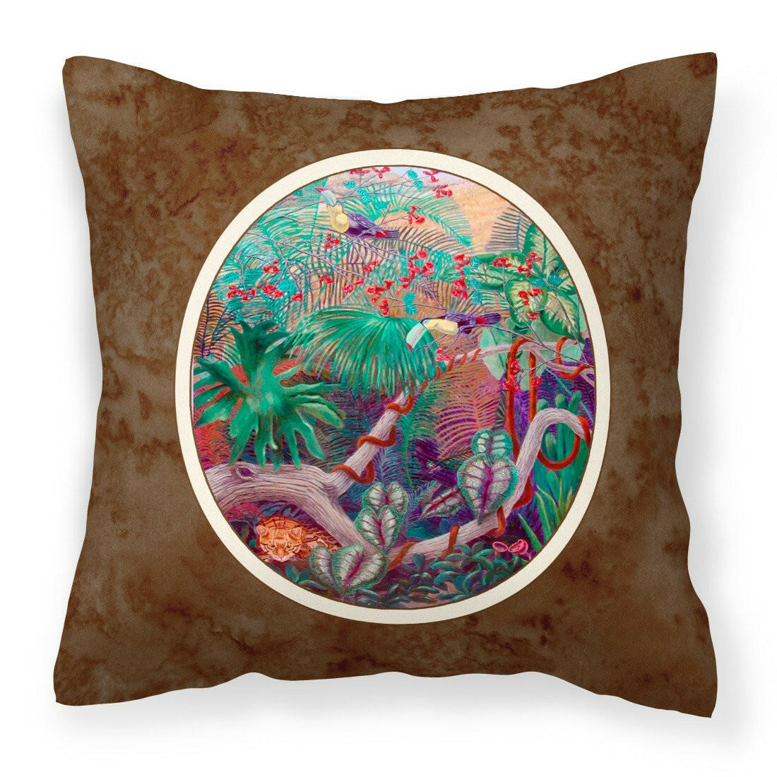 Bird - Toucan Fabric Decorative Pillow 7144PW1414 - the-store.com