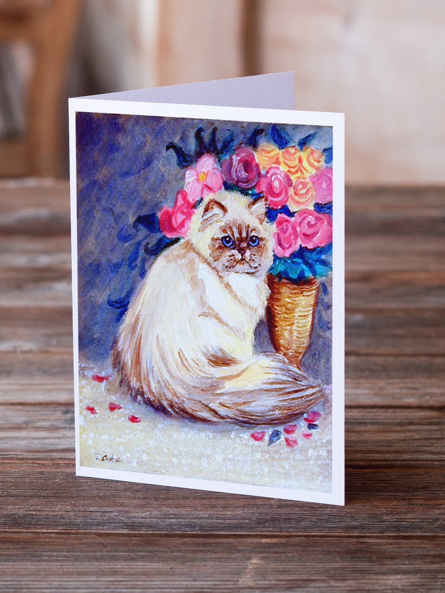 Buy this Persian Cat  Greeting Cards and Envelopes Pack of 8