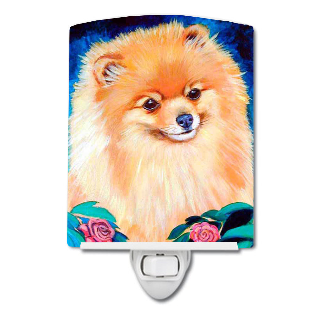 Pomeranian Ceramic Night Light 7165CNL - the-store.com