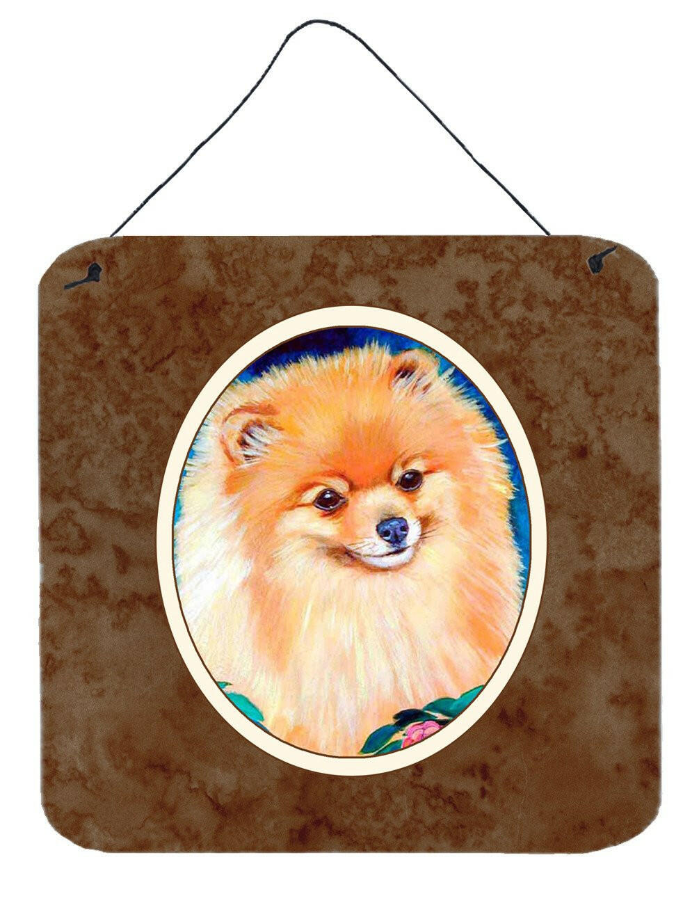 Pomeranian Wall or Door Hanging Prints 7165DS66 by Caroline's Treasures