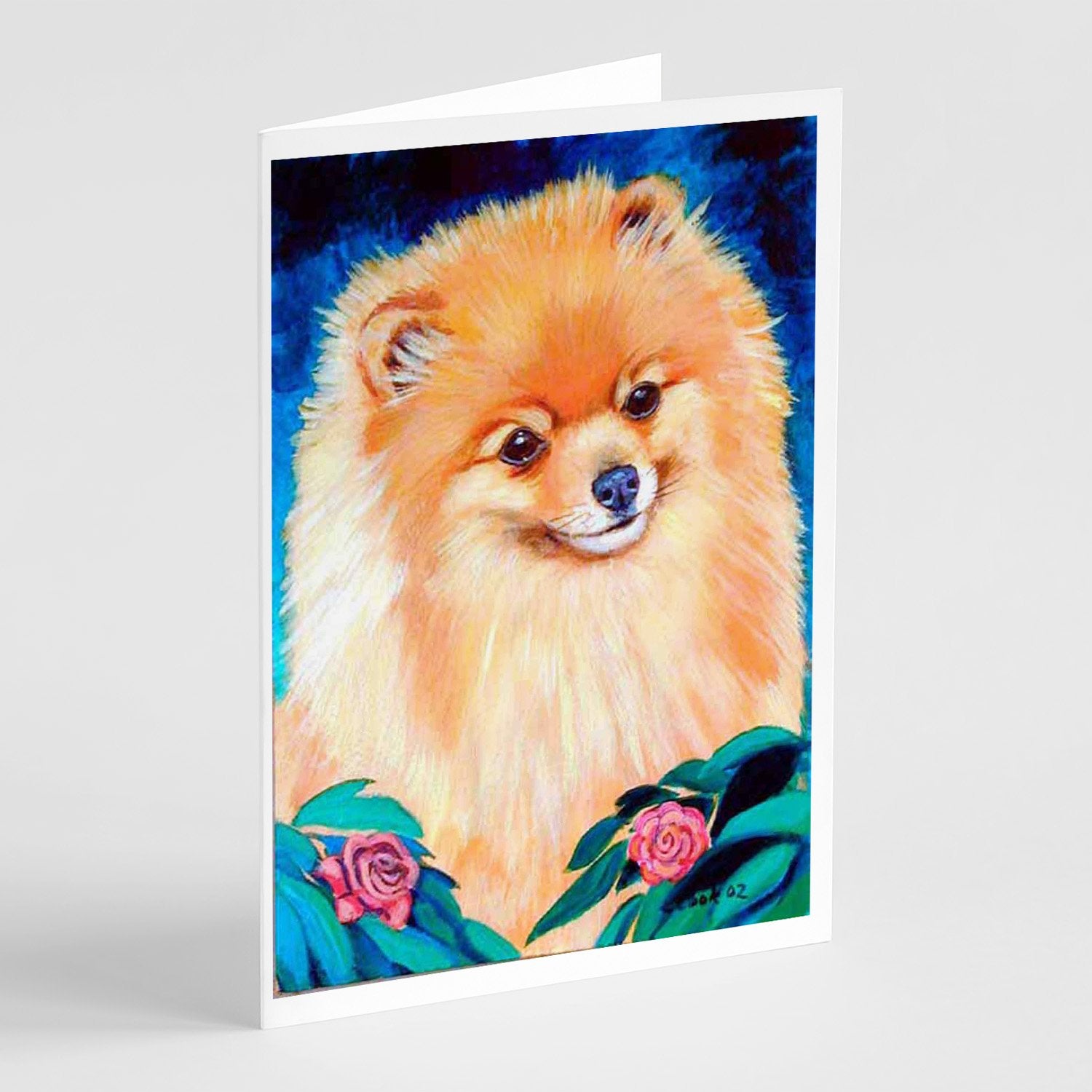 Buy this Pomeranian  Greeting Cards and Envelopes Pack of 8