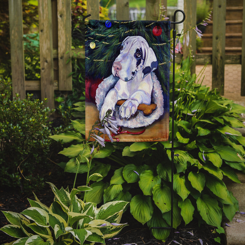 Christmas Tree with Great Dane Flag Garden Size.