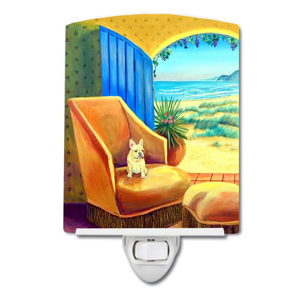 French Bulldog My Chair Ceramic Night Light 7175CNL - the-store.com