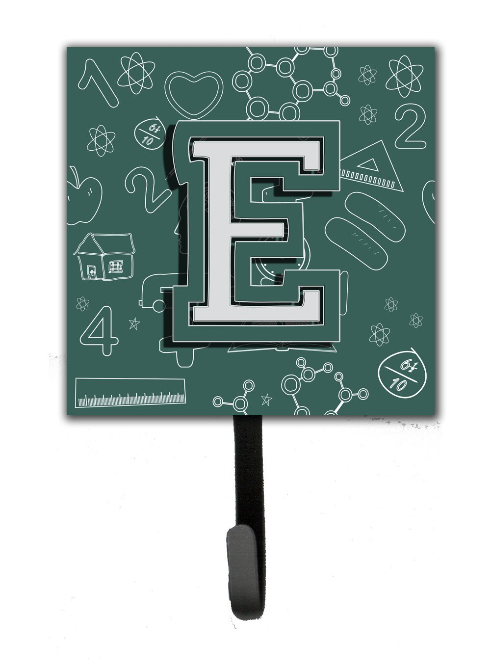 Letter E Back to School Initial Leash or Key Holder CJ2010-ESH4 by Caroline's Treasures