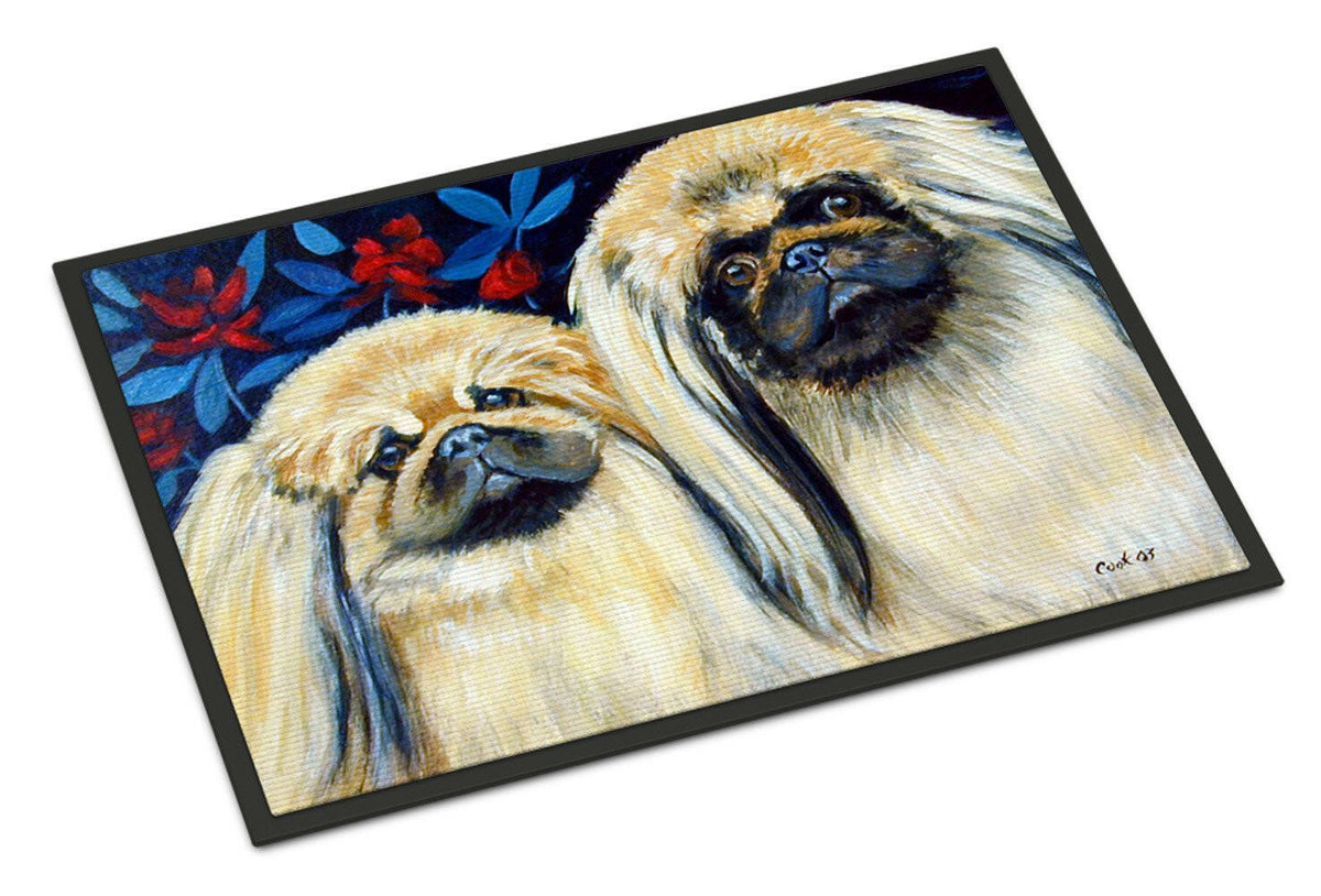 What a pair of Pekingese Indoor or Outdoor Mat 24x36 Doormat - the-store.com