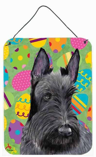 Scottish Terrier Easter Eggtravaganza Wall or Door Hanging Prints by Caroline's Treasures