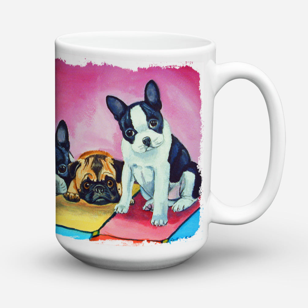 Multiple Breeds Dishwasher Safe Microwavable Ceramic Coffee Mug 15 ounce 7205CM15  the-store.com.