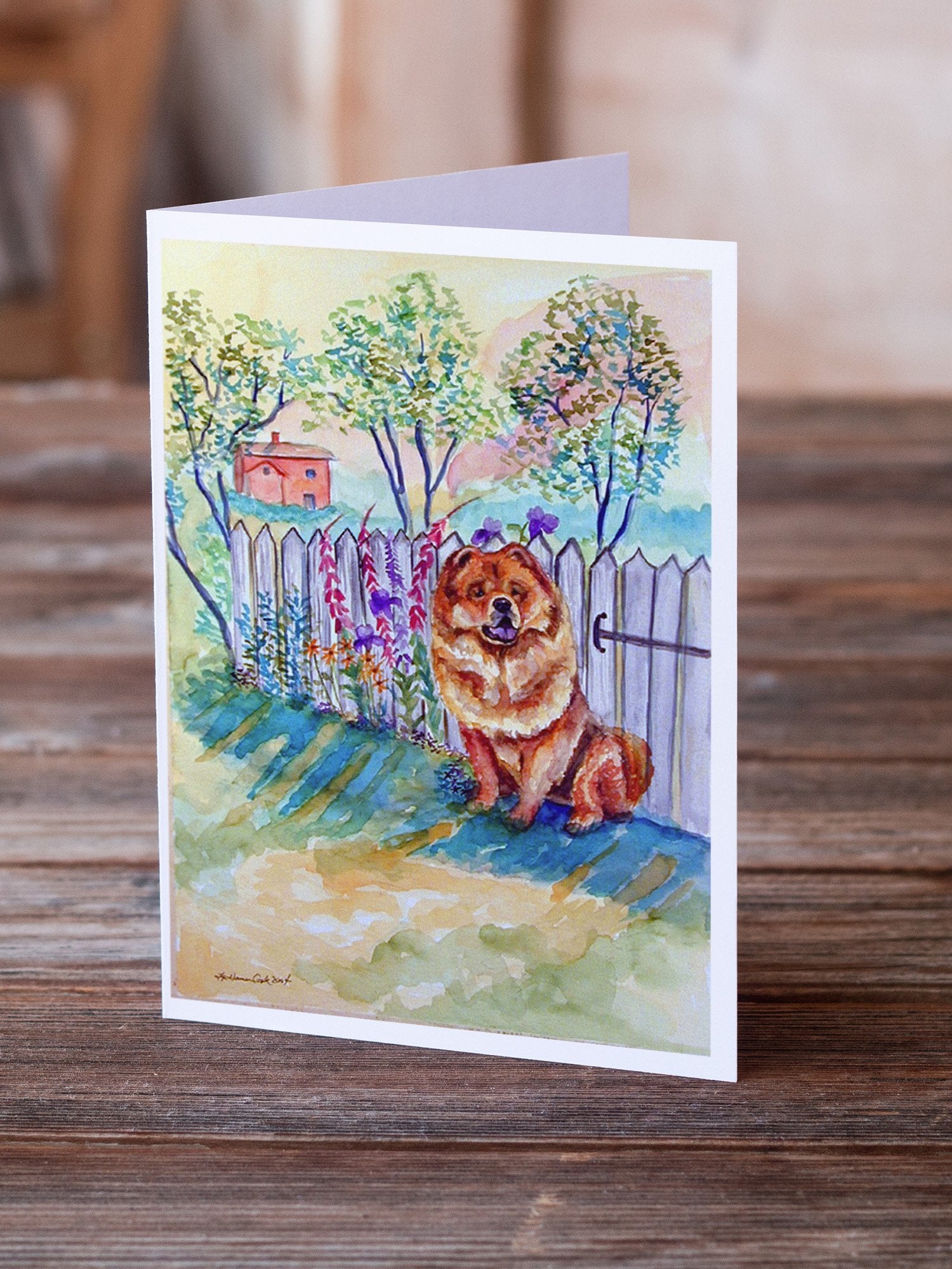 Buy this Chow Chow  Greeting Cards and Envelopes Pack of 8