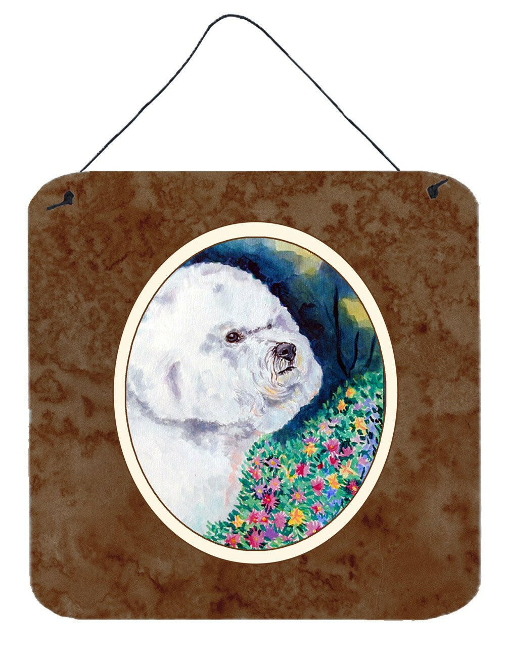 Bichon Frise Wall or Door Hanging Prints 7225DS66 by Caroline's Treasures