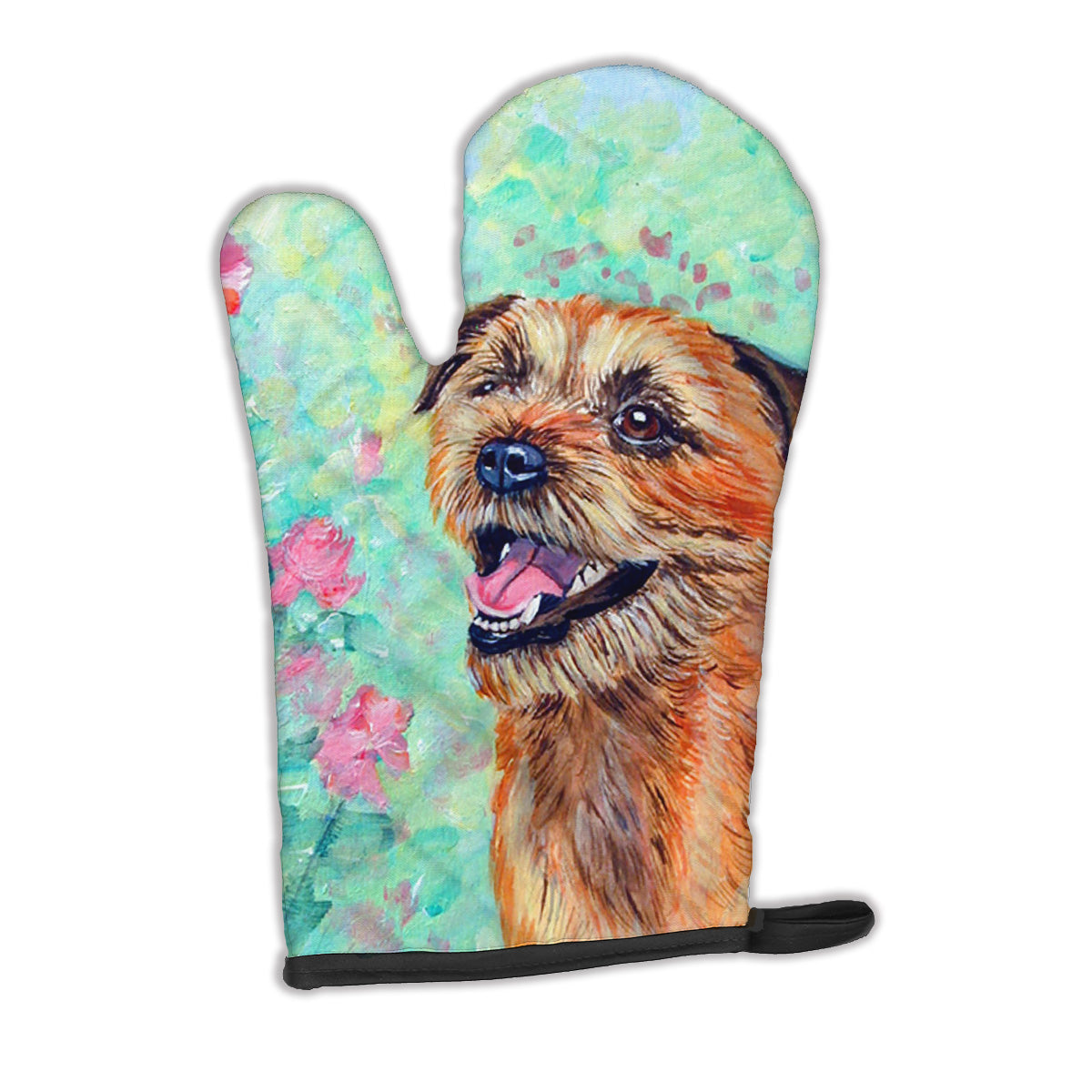 Border Terrier Oven Mitt 7228OVMT  the-store.com.