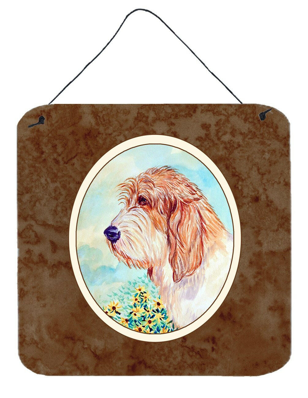 Petit Basset Griffon Vendeen PBGV Wall or Door Hanging Prints 7229DS66 by Caroline's Treasures