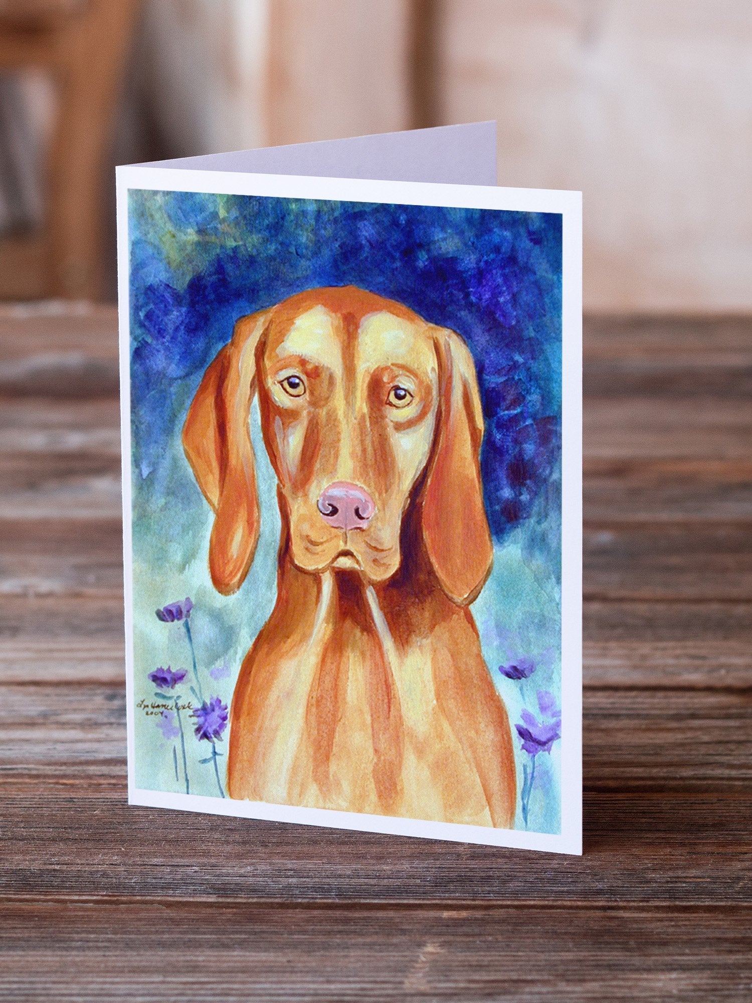 Buy this Vizsla Greeting Cards and Envelopes Pack of 8