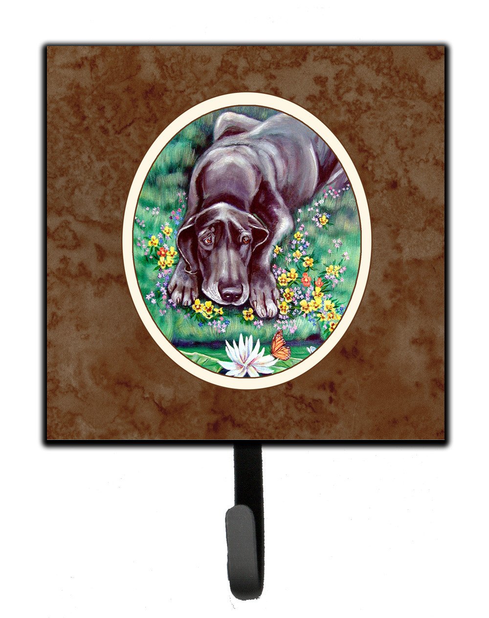 Blue Great Dane Leash or Key Holder 7235SH4 by Caroline&#39;s Treasures