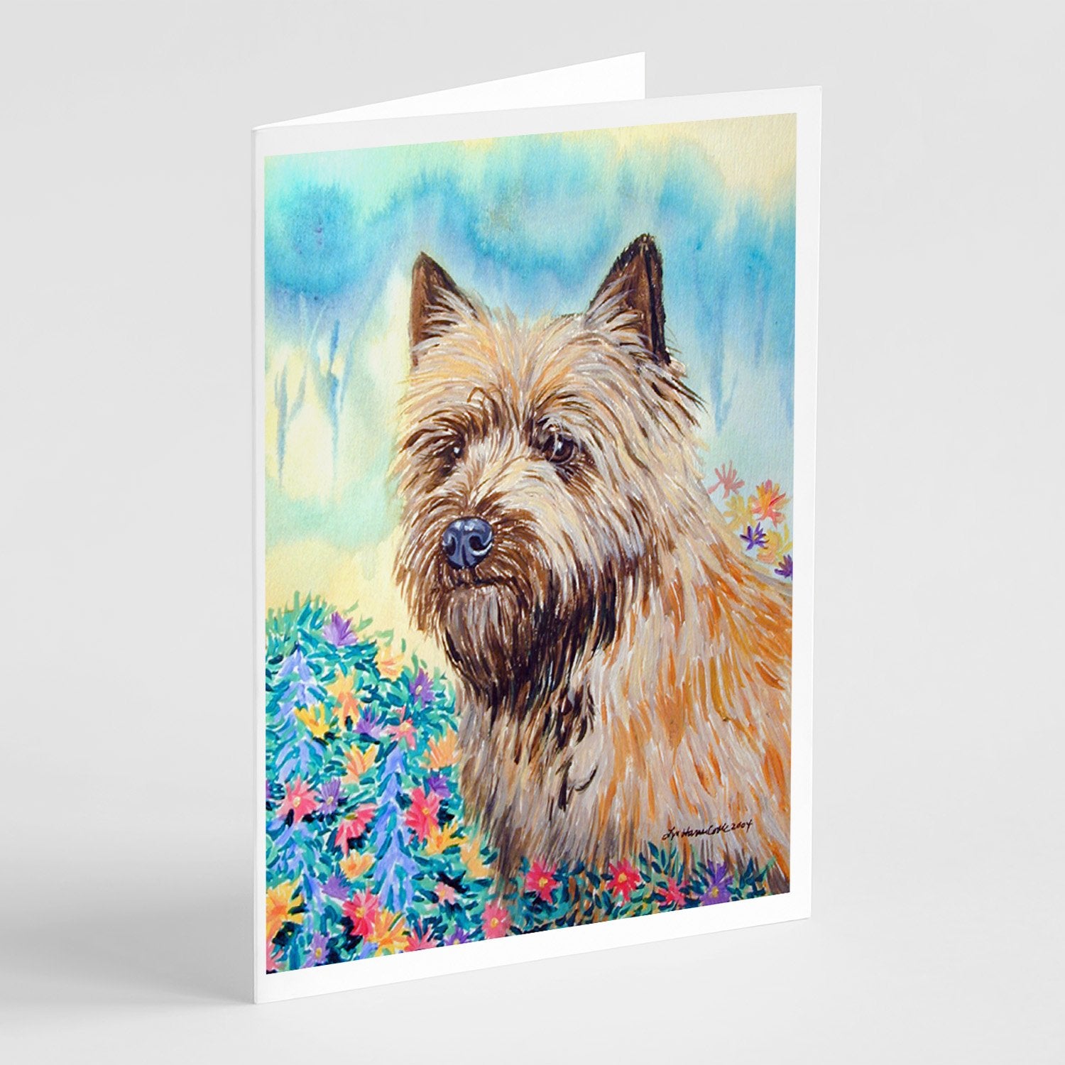 Buy this Cairn Terrier Greeting Cards and Envelopes Pack of 8