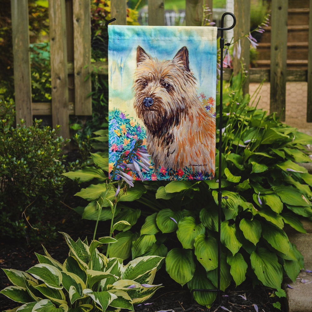 Cairn Terrier Flag Garden Size.