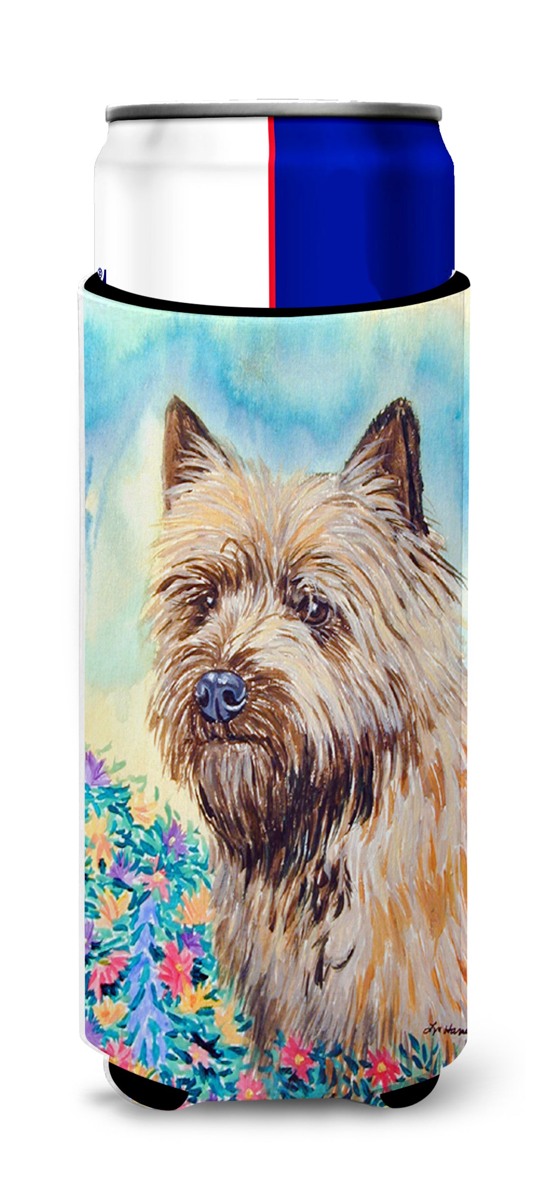 Cairn Terrier Ultra Beverage Insulators for slim cans 7238MUK.