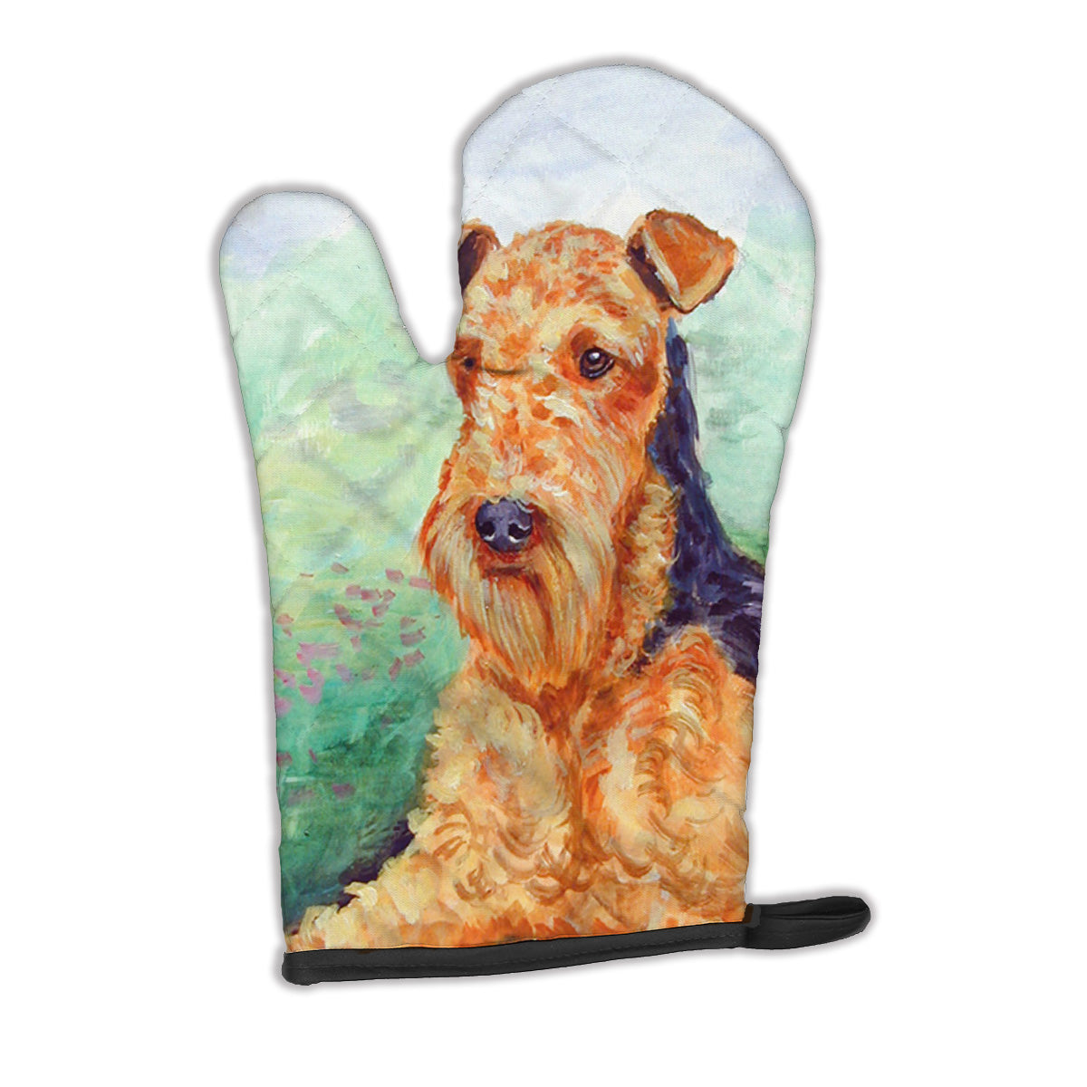 Airedale Terrier Oven Mitt 7239OVMT  the-store.com.