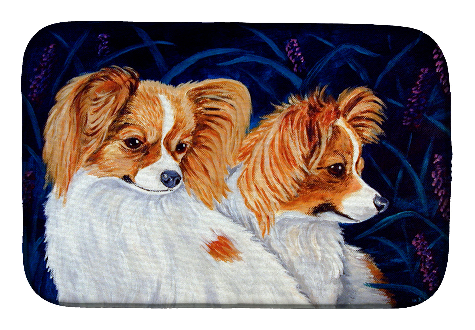 Papillon Dish Drying Mat 7241DDM  the-store.com.