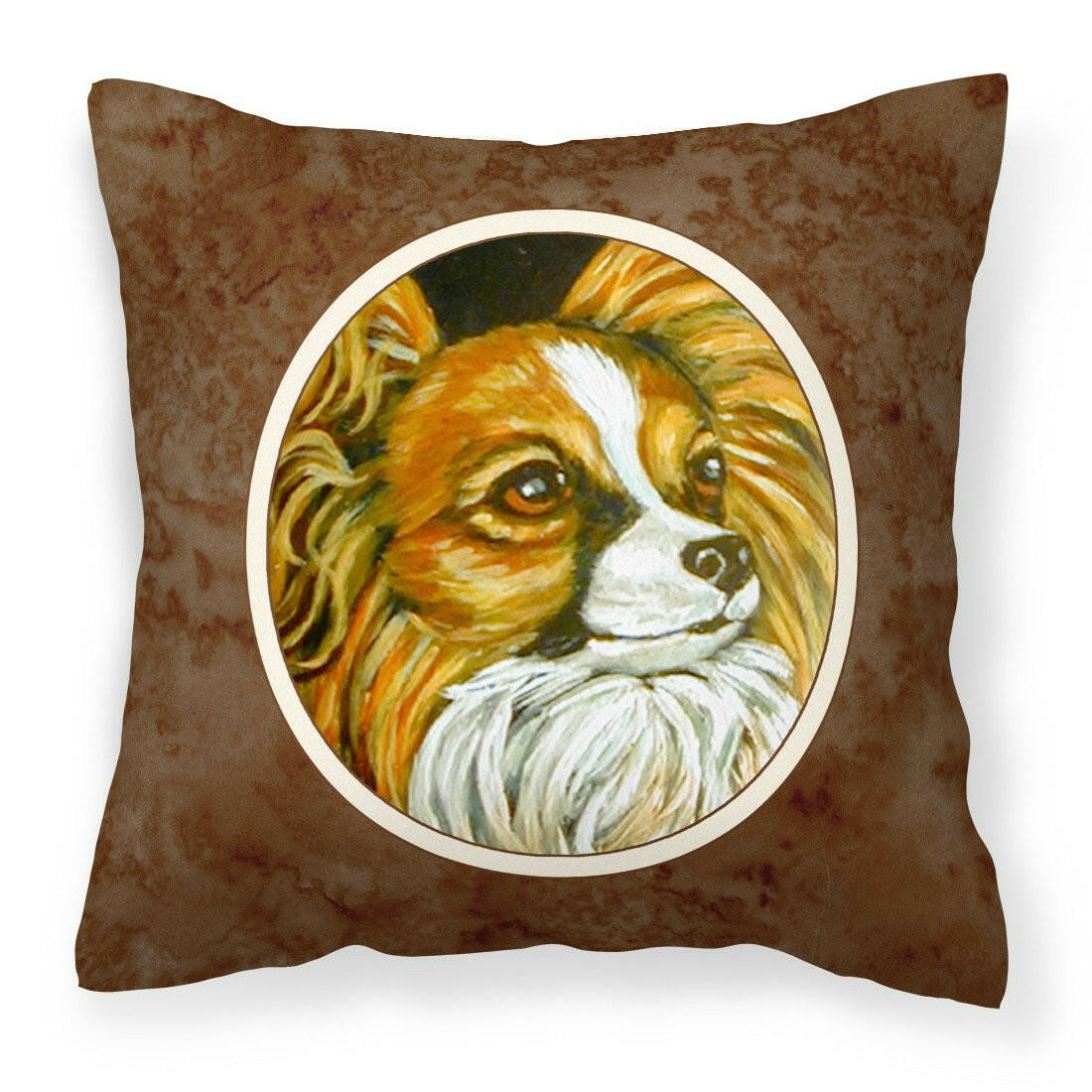 Papillon Fabric Decorative Pillow 7248PW1414 - the-store.com