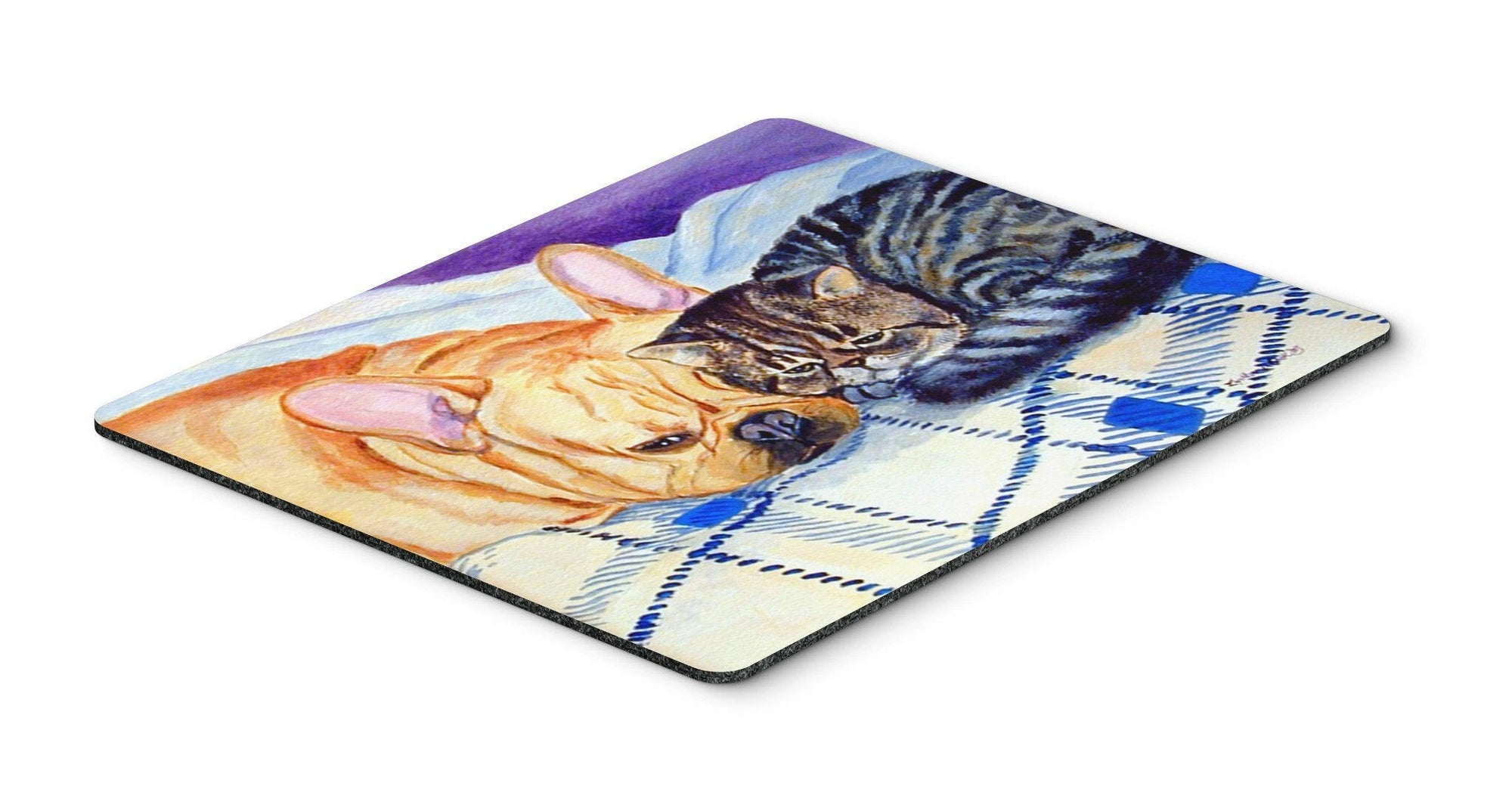 Cat Mouse pad, hot pad, or trivet by Caroline's Treasures