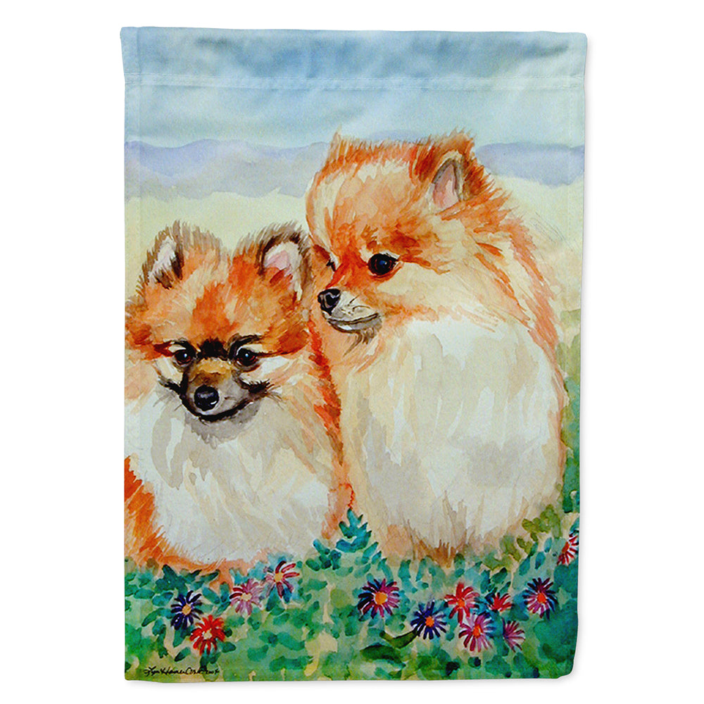 Pomeranian Flag Canvas House Size  the-store.com.