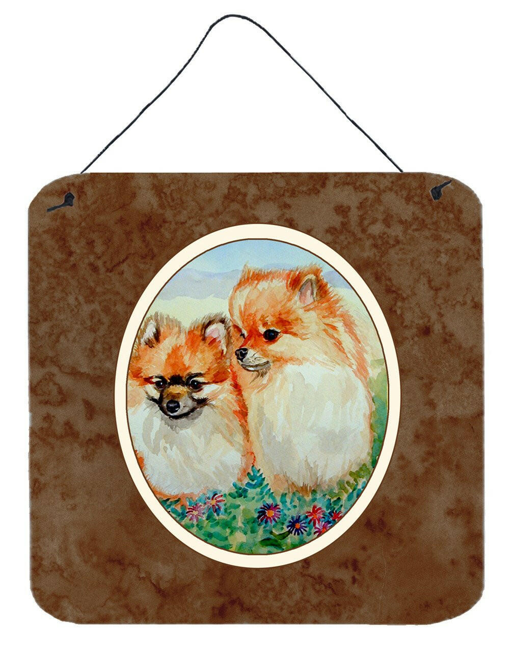 Pomeranian Wall or Door Hanging Prints 7262DS66 by Caroline's Treasures