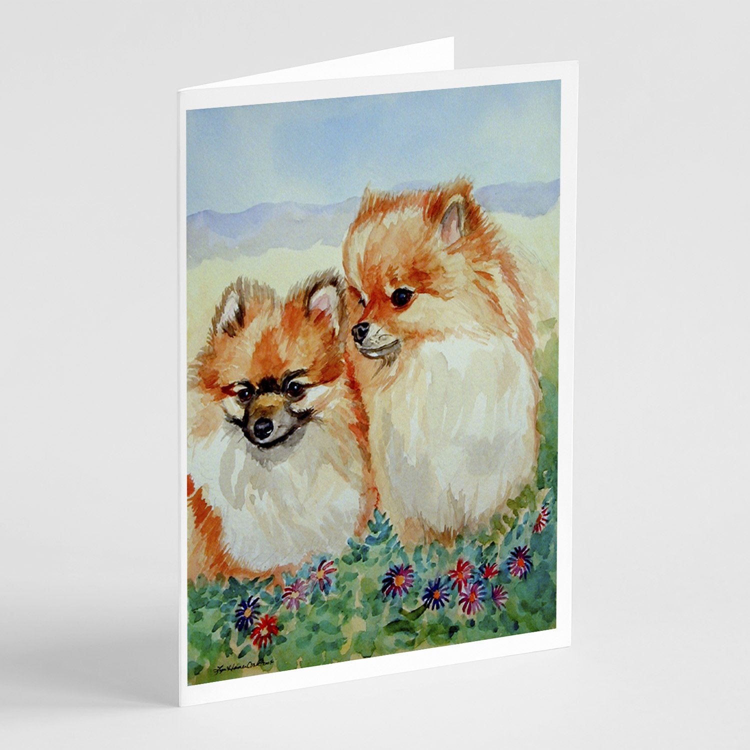 Buy this Pomeranian  Greeting Cards and Envelopes Pack of 8