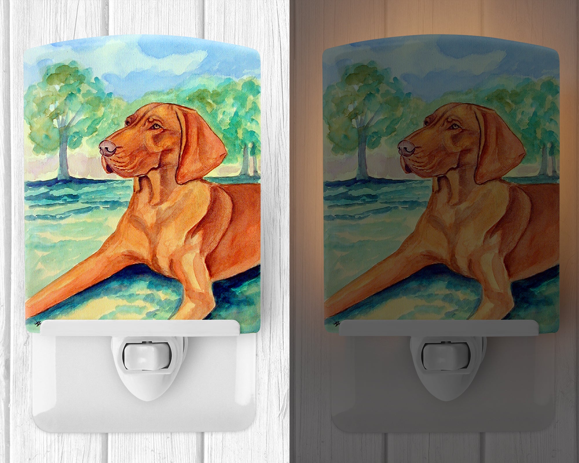 Vizsla Ceramic Night Light 7264CNL - the-store.com