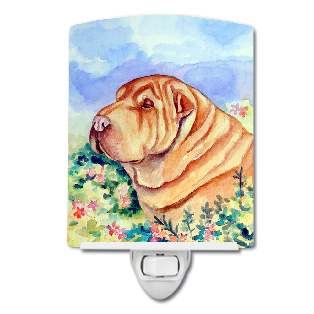 Shar Pei Ceramic Night Light 7271CNL - the-store.com