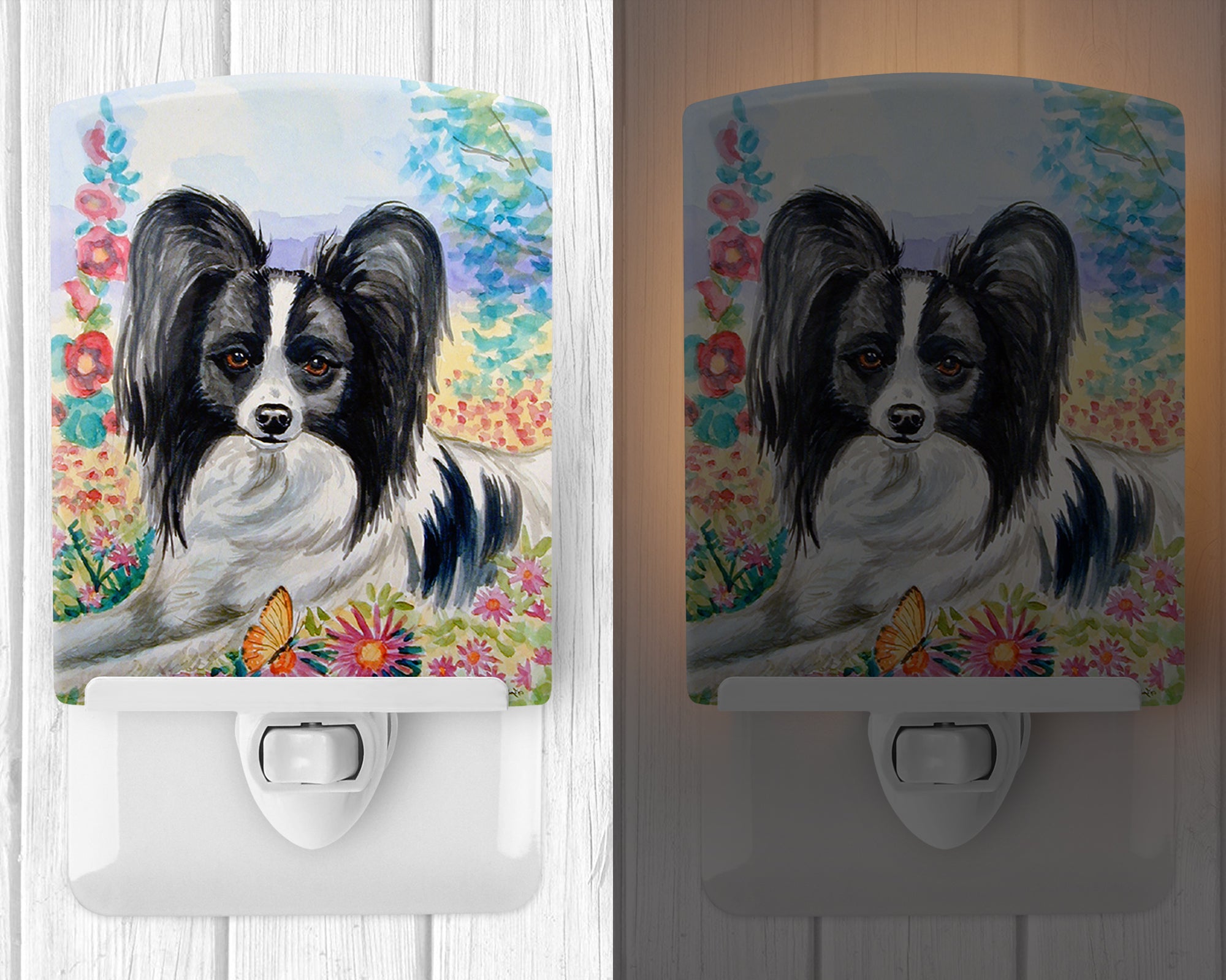 Papillon Ceramic Night Light 7273CNL - the-store.com