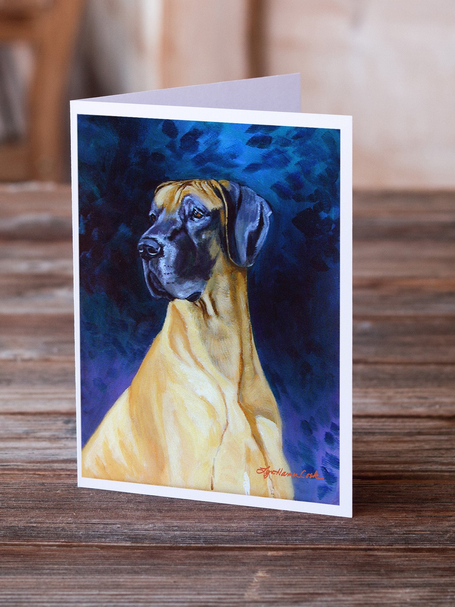 Buy this Great Dane Greeting Cards and Envelopes Pack of 8