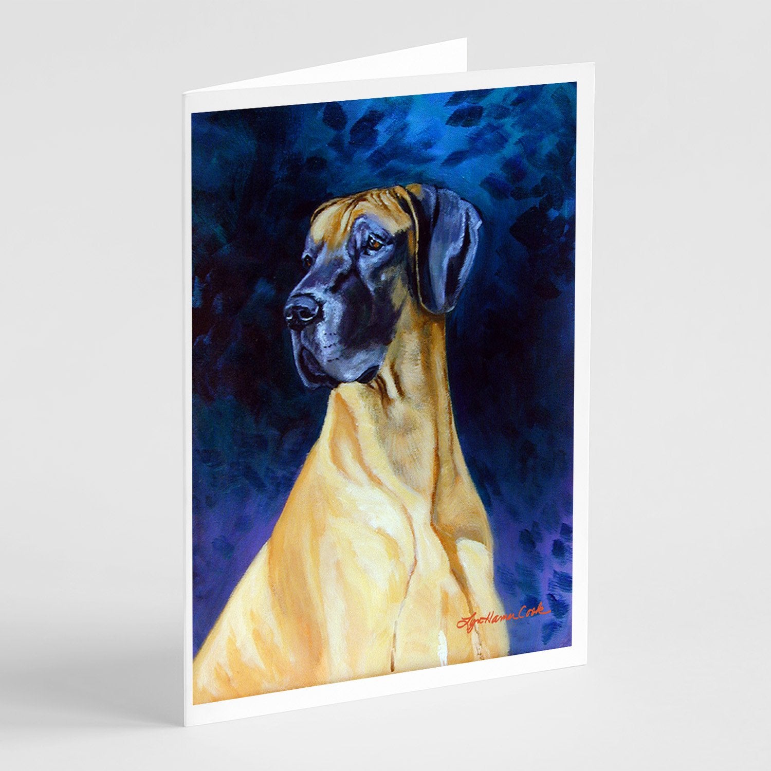 Buy this Great Dane Greeting Cards and Envelopes Pack of 8