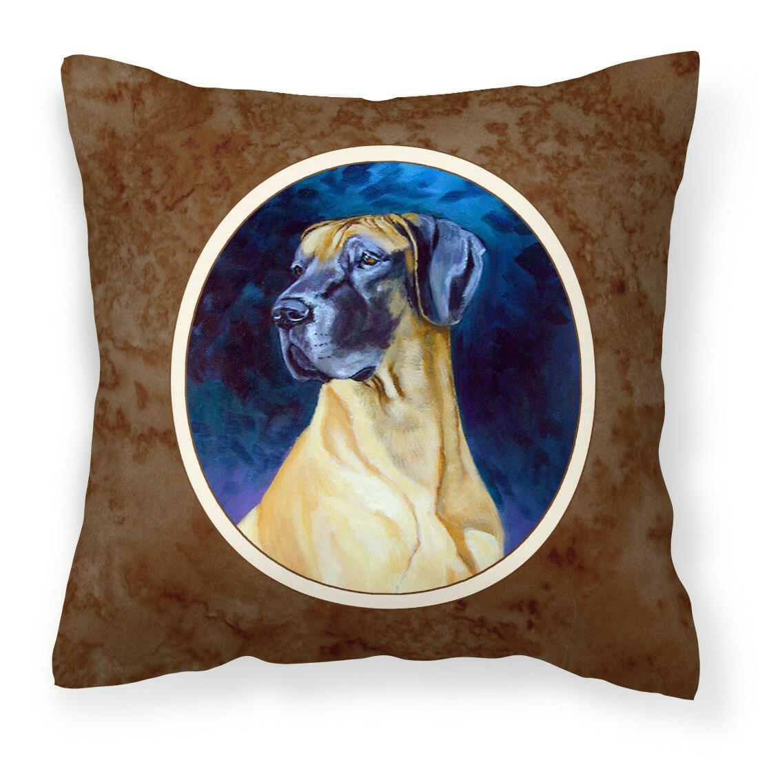 Great Dane Fabric Decorative Pillow 7277PW1414 - the-store.com